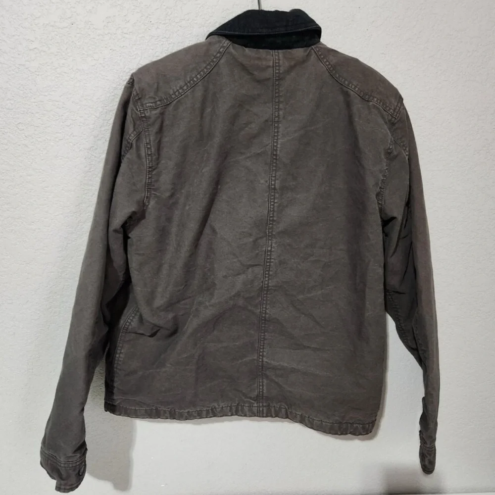 Old Navy Chore Jacket Barn Jacket Corduroy Collar - Picture 2 of 9